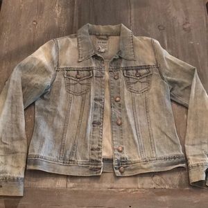 Old Navy Cropped Denim Jacket